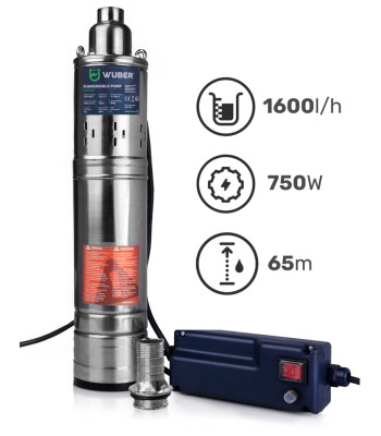 Wuber kruvisukelpump 750W