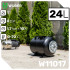 WUBER horisontaalne membraaniga hüdrofooripaak W11017, 24 l