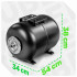 WUBER horisontaalne membraaniga hüdrofooripaak, W11018, 50 l