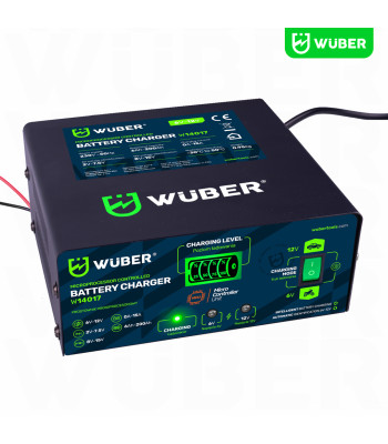 Mikroprotsessoriga akulaadija WUBER, 6-12 V, 15 A