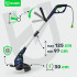 Elektriline murutrimmer Wuber 450 W, 30 cm