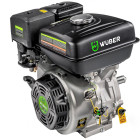 WUBER käsikäivitusega bensiinimootor tihendajale, 9 HP