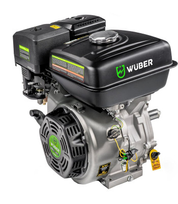 WUBER käsikäivitusega bensiinimootor tihendajale, 9 HP