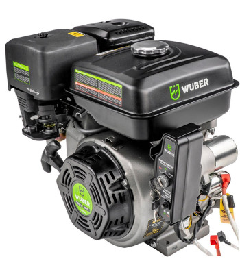 WUBERi bensiinimootor vibroplaadile, kahe käivitussüsteemiga, 9 HP