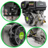 Käsikäivitusega bensiinimootor pinnasetihendajatele WUBER 15 HP W41006