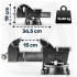 Tööpingi kruustangid alasiga WUBER, 150 mm (6″)