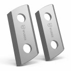 WUBER oksapurustaja terade komplekt, 2 tk – W94213, 60 x 30 mm
