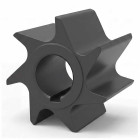 Wuber oksapurusti silindriline lõikefrees W94214, 85 x 70 mm