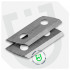 WUBER oksapurustaja terade komplekt, 2 tk – W94213, 60 x 30 mm