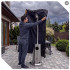 WUBER gaasiga terrassisoojendi, roostevabast terasest, 13 kW, W16048