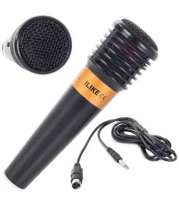 Juhtmega dünaamiline karaokemikrofon