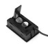 Paneelile paigaldatav LCD-termomeeter ja -hügromeeter sondiga, 5 × 3 × 1,6 cm