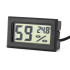 Paneelile paigaldatav LCD-termomeeter ja -hügromeeter sondiga, 5 × 3 × 1,6 cm