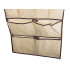 Ehete ja aksessuaaride rippuv organiseerija, beež, 90x45cm
