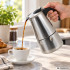 Itaalia kohvikann espresso valmistamiseks, roostevaba teras, 6 tassi, 300ml