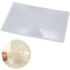 Fresneli lugemisluup, suurendus 1×–5×, 24,5 × 17 cm