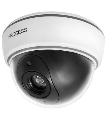 Kuppelkaamera imitatsioon LED- ja IR-valgustusega, suur