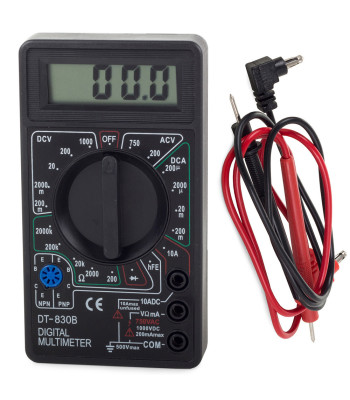 Digitaalne LCD-multimeeter elektroonika mõõtmiseks DT-830B