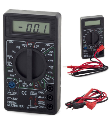 LCD-ekraaniga digitaalne multimeeter DT-832
