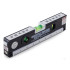 Laserlood LED-valgustuse ja mõõdulindiga, 24,5cm x 2,8cm x 6cm