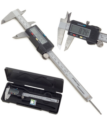 Metallist digitaalne elektrooniline nihik LCD-ekraaniga, 150 mm / 6″