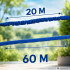 Veniv aiavoolik X-Hose pihustuspüstoliga, 20–60 m