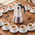 Itaalia kohvikann espresso valmistamiseks, roostevaba teras, 600 ml, 12 tassi