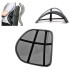 Ergonoomiline seljatugi toolile, tugitoolile ja autosse, must, 37,5 × 39 cm