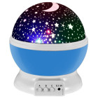 Star Masteri tähtede projektor ja öölamp, sinine, 2-ühes, 360°, 11 cm × 14 cm