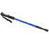 Reguleeritav kokkupandav Nordic walking kepp kompassi ja ANTI-Shock-süsteemiga, sinine, 1 tk, 64–135 cm