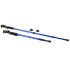 Reguleeritav kokkupandav Nordic walking kepp kompassi ja ANTI-Shock-süsteemiga, sinine, 1 tk, 64–135 cm