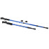 Reguleeritav kokkupandav Nordic walking kepp kompassi ja ANTI-Shock-süsteemiga, sinine, 1 tk, 64–135 cm