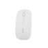 Juhtmeta optiline hiir, valge, slim, 2,4 GHz