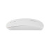 Juhtmeta optiline hiir, valge, slim, 2,4 GHz