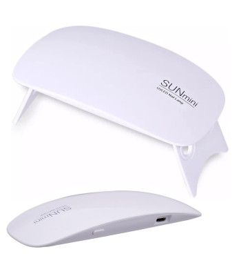 UV-LED küünelamp geeli, akrüüli ja hübriidgeellaki kõvendamiseks, Sun mini, 6W