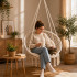 Boho-stiilis ripptool ja pesakiik aeda ning tuppa 80cm