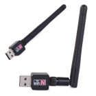 Wi-fi USB-võrgukaart eemaldatava antenniga, must – 1200Mbps, 06194, 14cm