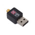 Wi-fi USB-võrgukaart eemaldatava antenniga, must – 1200Mbps, 06194, 14cm