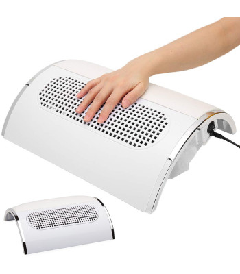 Maniküüri tolmukoguja, 40 W, 3 ventilaatorit ja 2 tolmukotti, mudel 858-5, 34cm x 28cm x 10cm