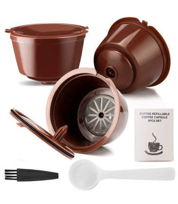 Korduskasutatavad kohvikapslid Dolce Gusto kohvimasinale, 3 tk