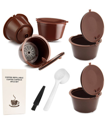Korduvkasutatavad kohvikapslid Dolce Gusto kohvimasinale, 5 tk