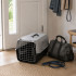 Lemmikloomade transpordipuur käepideme ja ventilatsiooniavadega, 48 × 32 × 30 cm