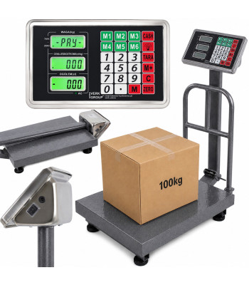 Elektrooniline tugiraami ja lcd-ekraaniga laokaal 100kg