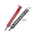 Auto salongi LED-valgustus puldiga, 4 x 12 LED