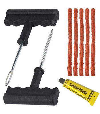 Rehviparanduskomplekt tubeless-rehvide kiireks parandamiseks