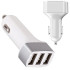 Autolaadija sigaretisüütaja pesasse, 3 × USB