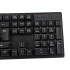 Täissuuruses RGB-taustvalgustusega vaikne membraan-gaming-klaviatuur USB-ühendusega