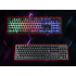 Täissuuruses RGB-taustvalgustusega vaikne membraan-gaming-klaviatuur USB-ühendusega