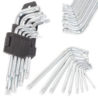 Torx-võtmete komplekt, 9 tk, 1,5–10 mm
