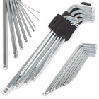 Kuulpeaga kuuskantvõtmete komplekt, 9 tk, 1,5–10 mm